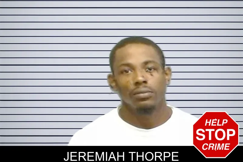 Jeremiah Thorpe mugshot