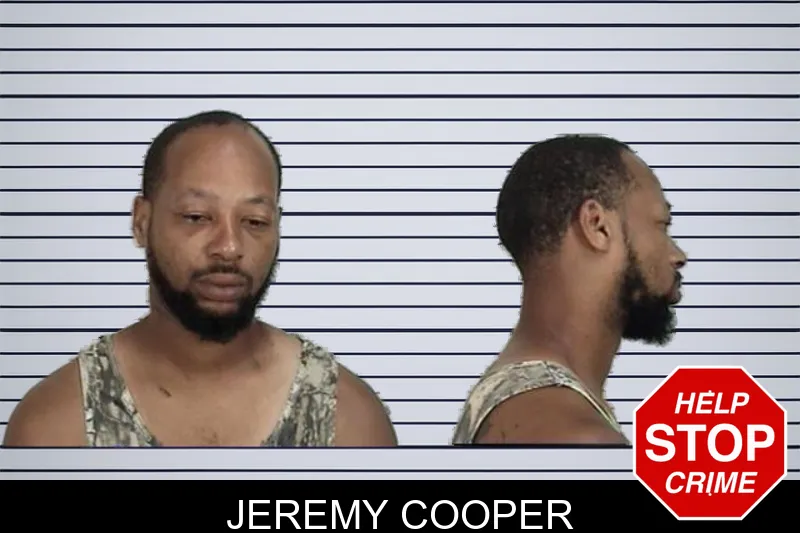 Jeremy Cooper mugshot