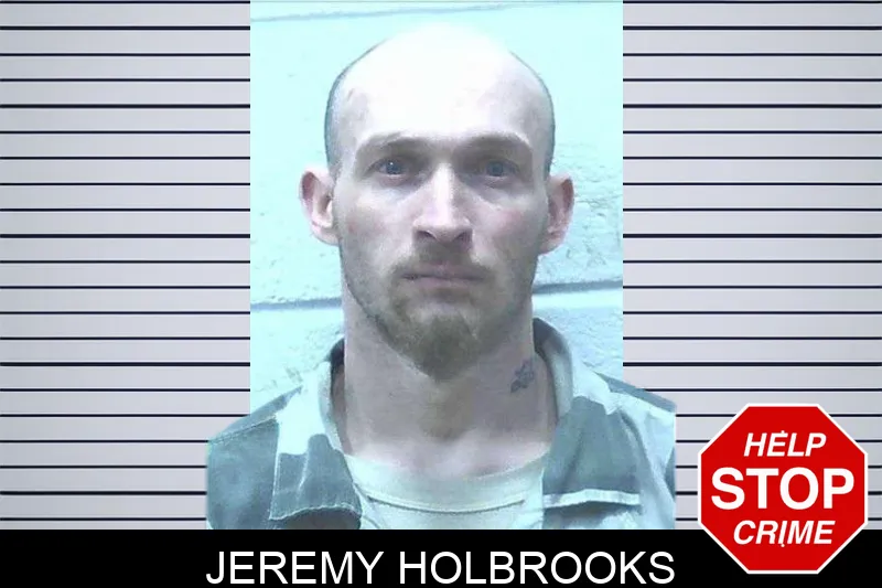 Jeremy Holbrooks mugshot