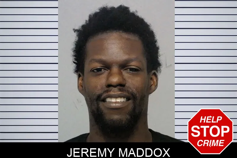Jeremy Maddox mugshot