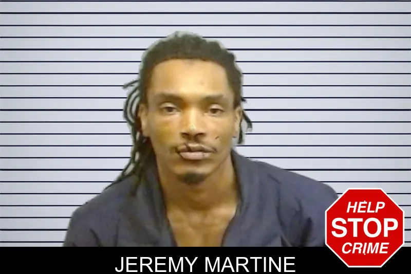 Jeremy Martine mugshot