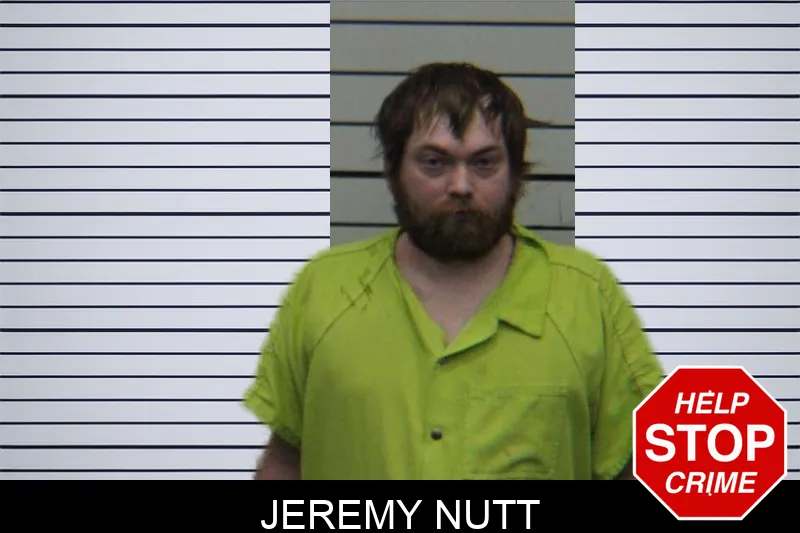 Jeremy Nutt mugshot