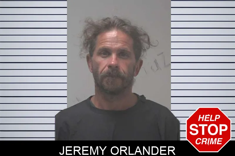 Jeremy Orlander mugshot