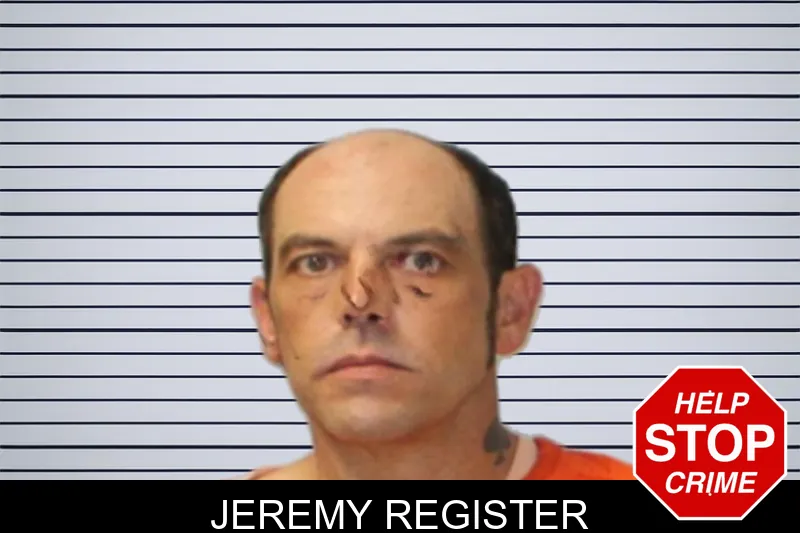 Jeremy Register mugshot