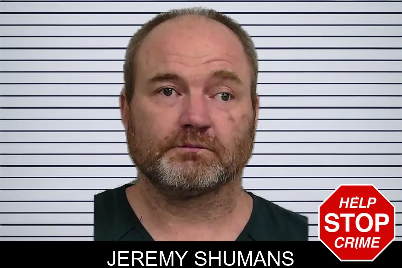 Jeremy Shumans mugshot