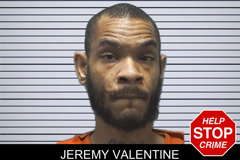 Jeremy Valentine mugshot