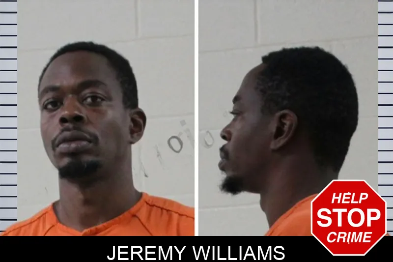 Jeremy Williams mugshot