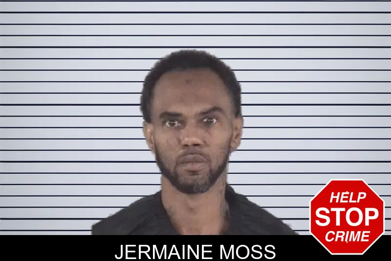 Jermaine Moss mugshot