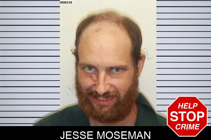 Jesse Moseman mugshot