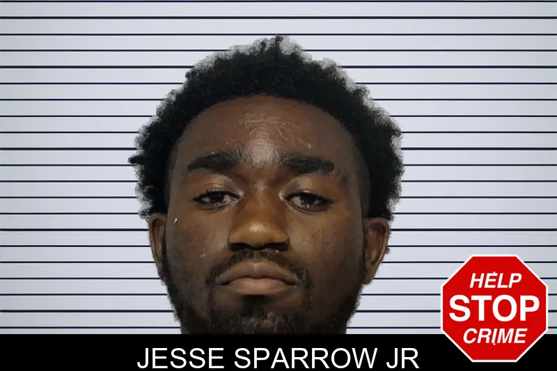 Jesse Sparrow Jr mugshot