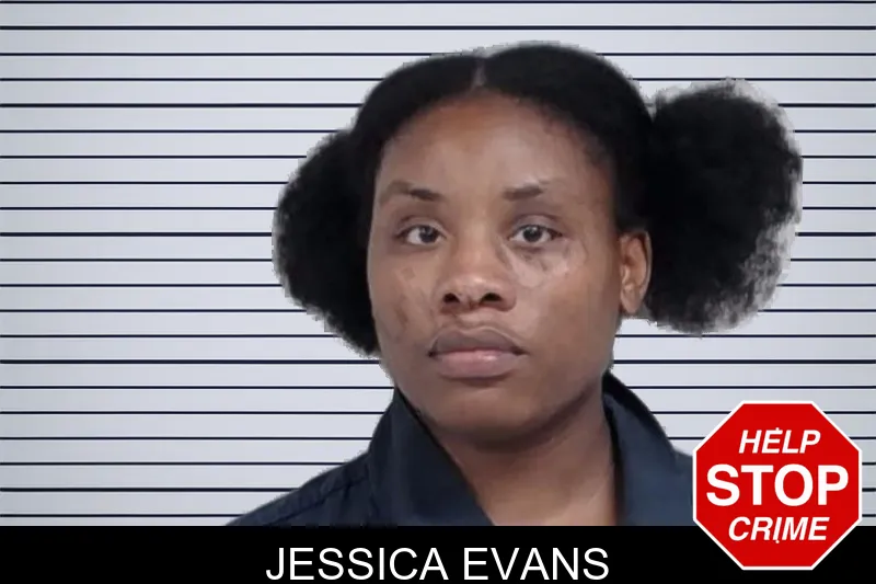 Jessica Evans mugshot