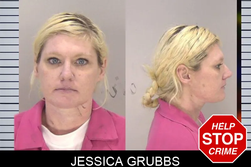 Jessica Grubbs mugshot