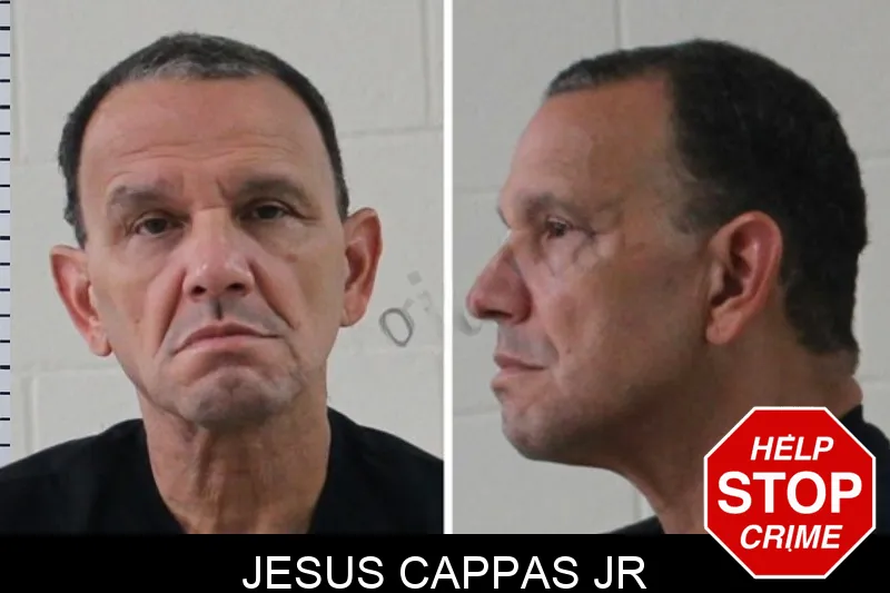 Jesus Cappas Jr mugshot