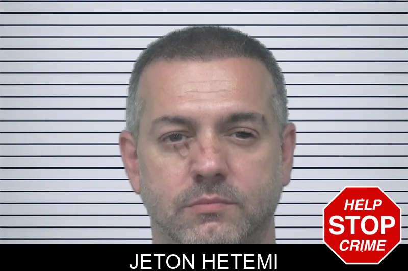 Jeton Hetemi mugshot
