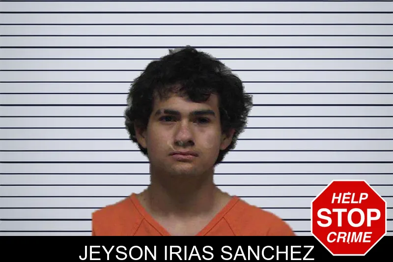 Jeyson Irias Sanchez mugshot