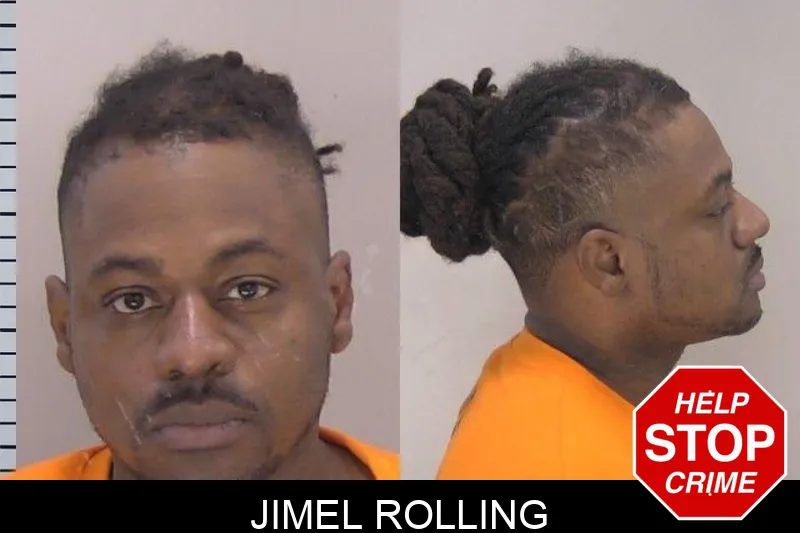 Jimel Rolling mugshot