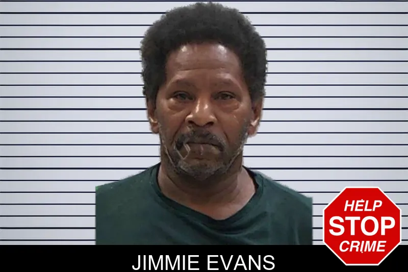 Jimmie Evans mugshot
