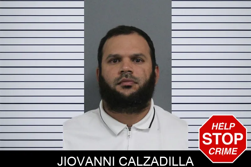 Jiovanni Calzadilla mugshot