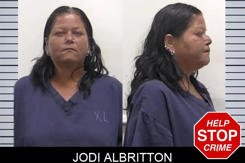 Jodi Albritton mugshot