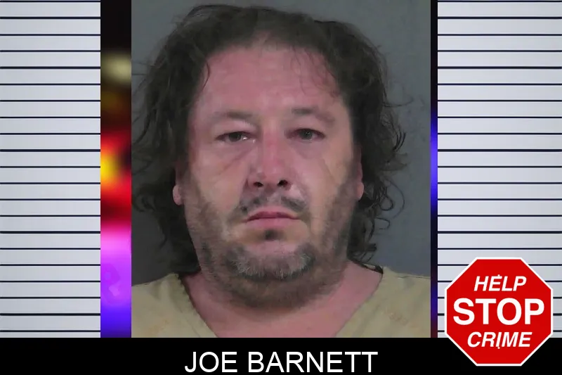 Joe Barnett mugshot