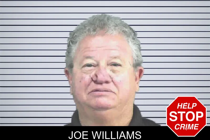 Joe Williams mugshot