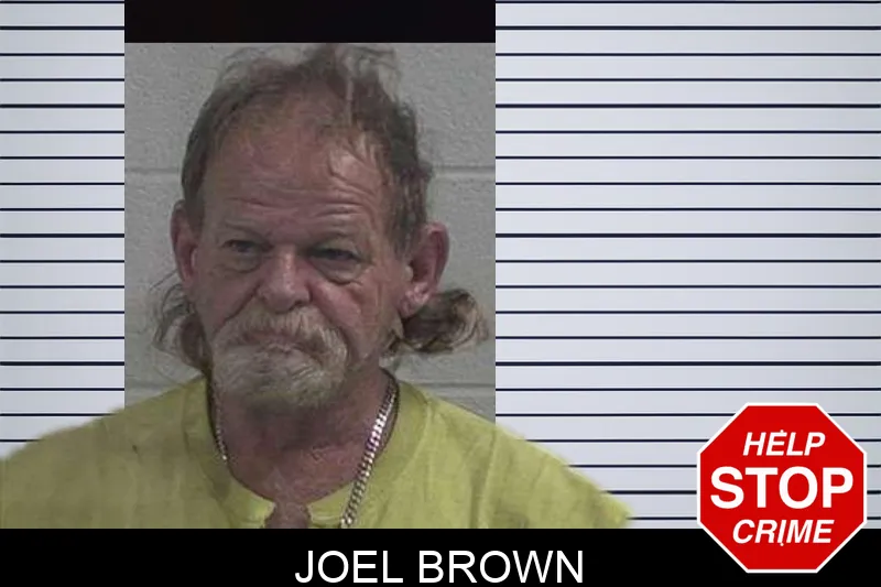 Joel Brown mugshot