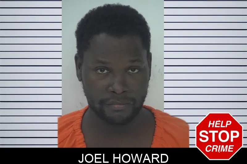 Joel Howard mugshot