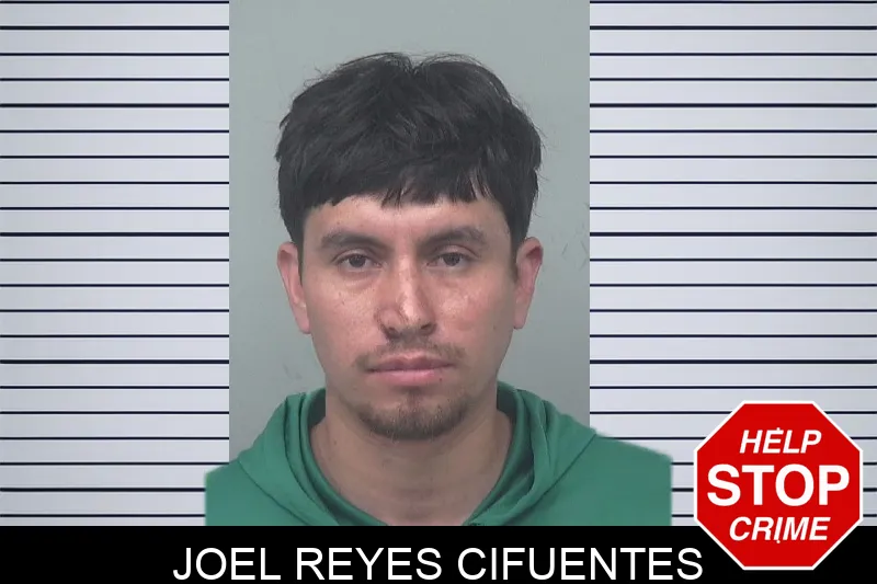 Joel Reyes Cifuentes mugshot