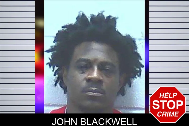John Blackwell mugshot