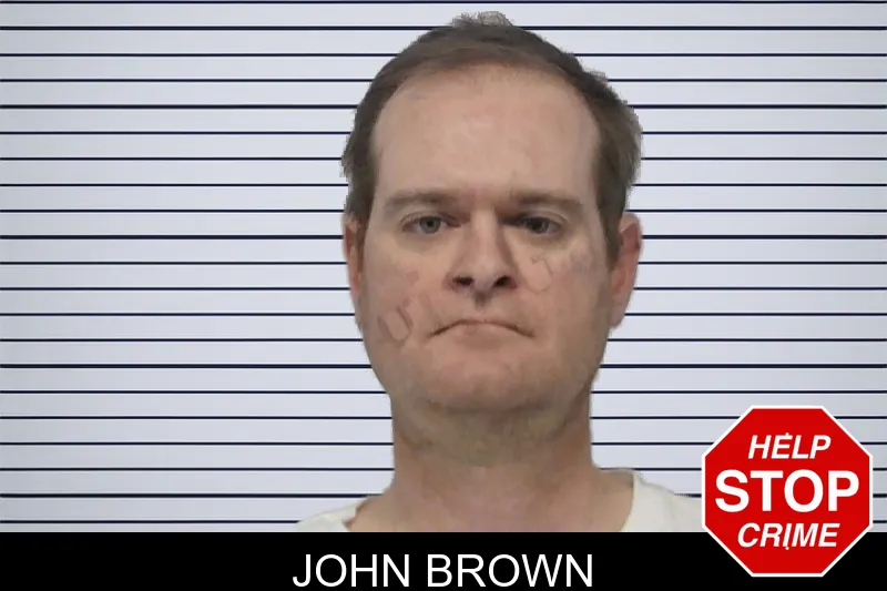 John Brown mugshot – Bibb County , Georgia John Brown mugshot