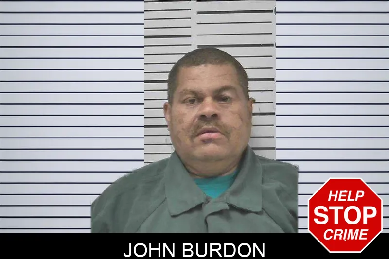 John Burdon mugshot