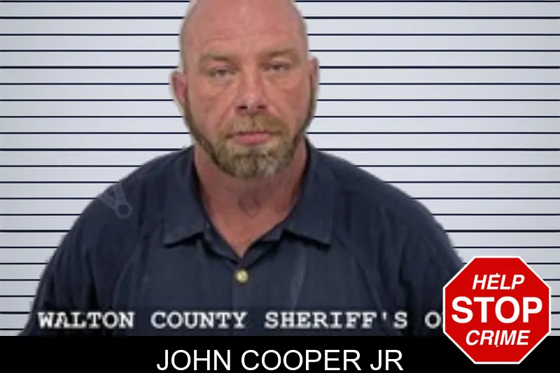 John Cooper Jr mugshot – Walton County , Georgia John Cooper Jr mugshot