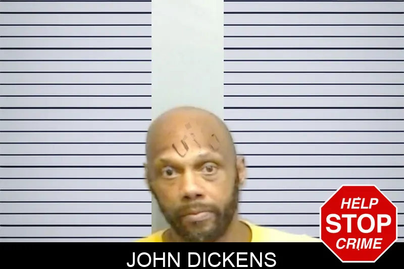 John Dickens mugshot