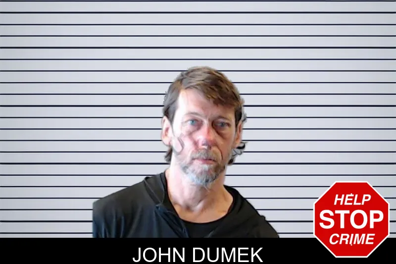 John Dumek mugshot