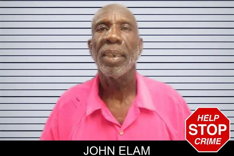 John Elam mugshot
