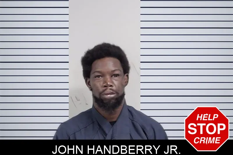John Handberry Jr. mugshot