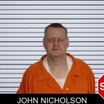 John Nicholson mugshot