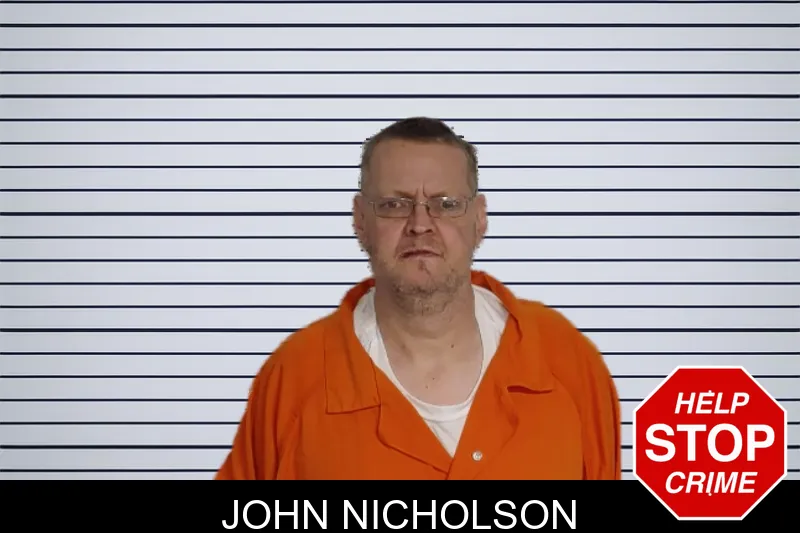John Nicholson mugshot