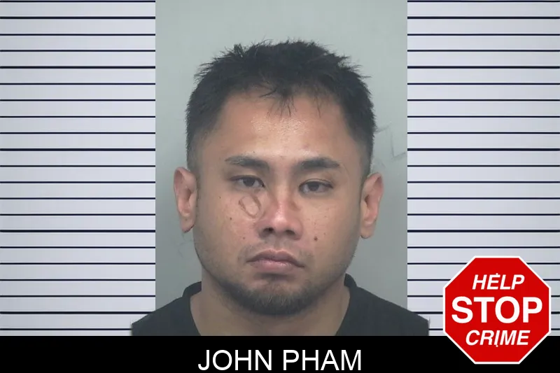 John Pham mugshot