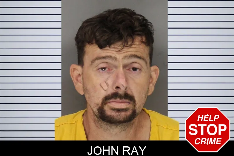 John Ray mugshot