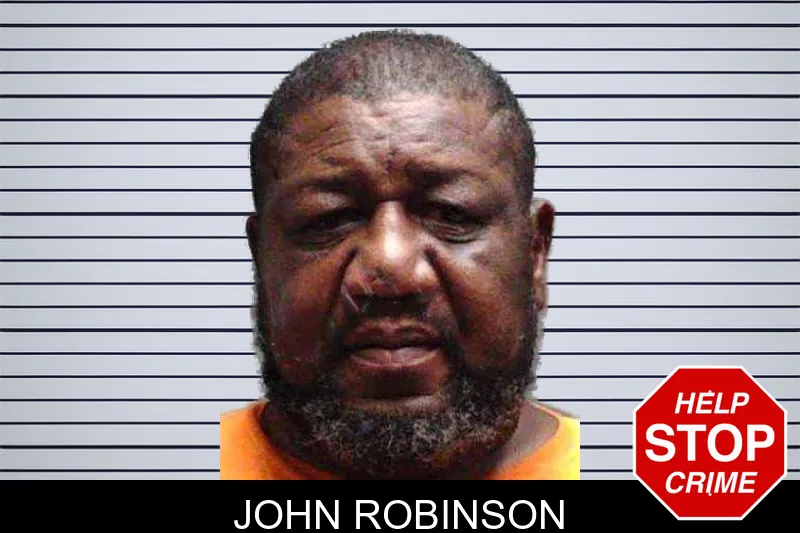 John Robinson mugshot