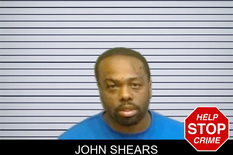 John Shears mugshot