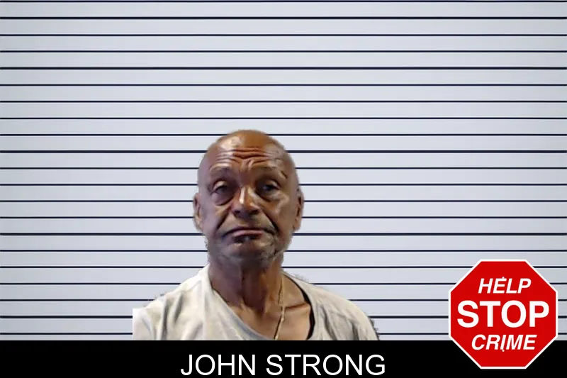John Strong mugshot