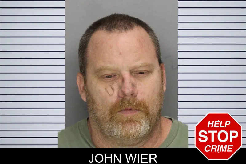John Wier mugshot