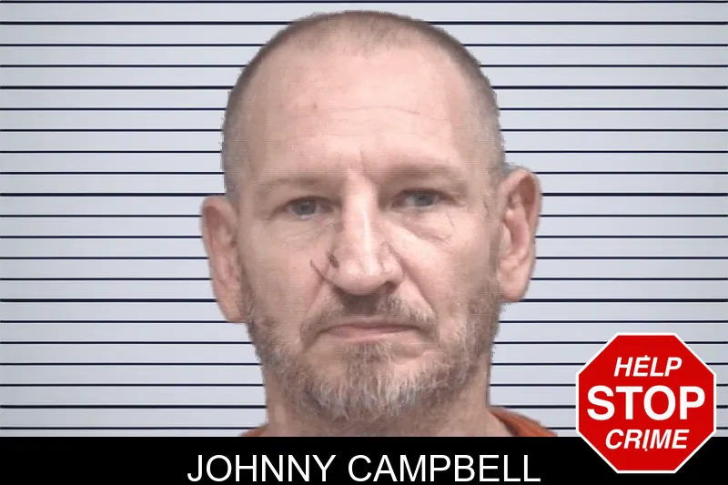 Johnny Campbell mugshot