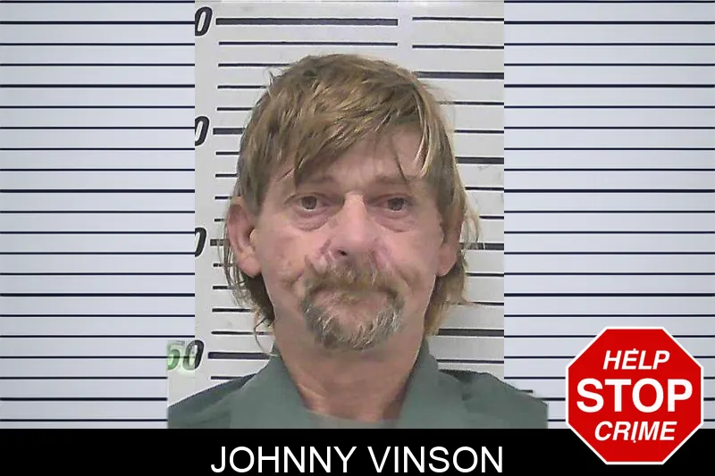 Johnny Vinson mugshot