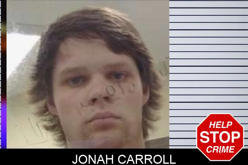 Jonah Carroll mugshot