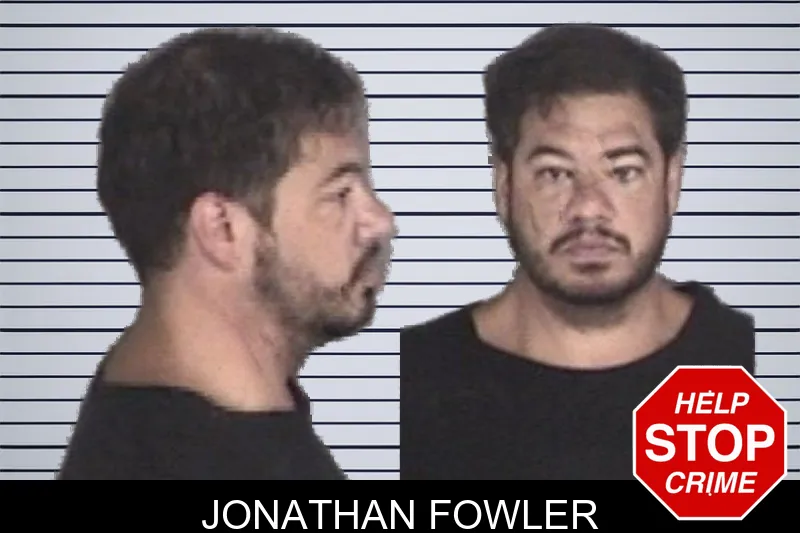 Jonathan Fowler mugshot