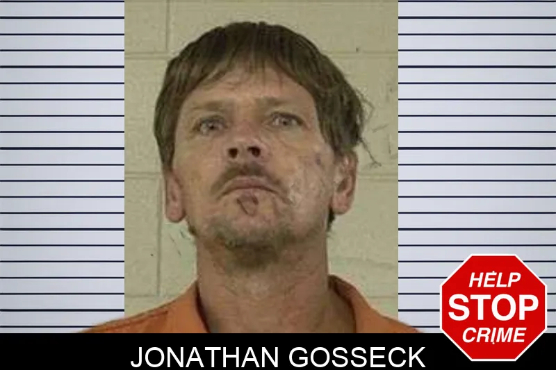 Jonathan Gosseck mugshot