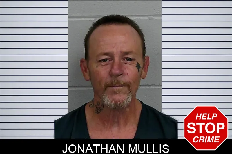 Jonathan Mullis mugshot